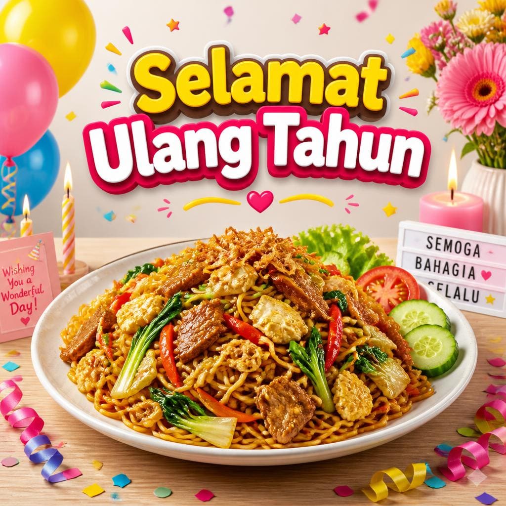 Mie Goreng Spesial Ulang Tahun Ta Wan